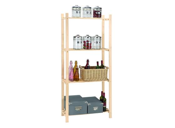 Regal Girtz 2 - Naturfarben, MODERN, Holz (75/170/30cm) Regal Girtz 2 - Naturfarben, MODERN, Holz (75/170/30cm)
