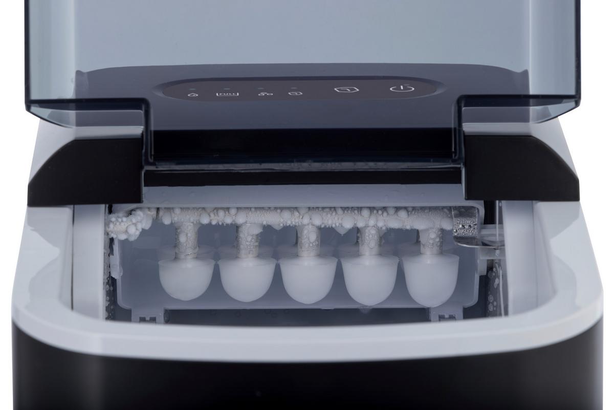 EISWÜRFELMASCHINE 120W - Schwarz, Basics, Kunststoff/Metall (32,3/36,3/24,8cm) - Gorenje
