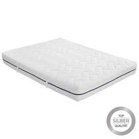 Komfortschaummatratze Ergo Duo 140x200cm Fest - Weiß, Textil (140/200cm) - Primatex