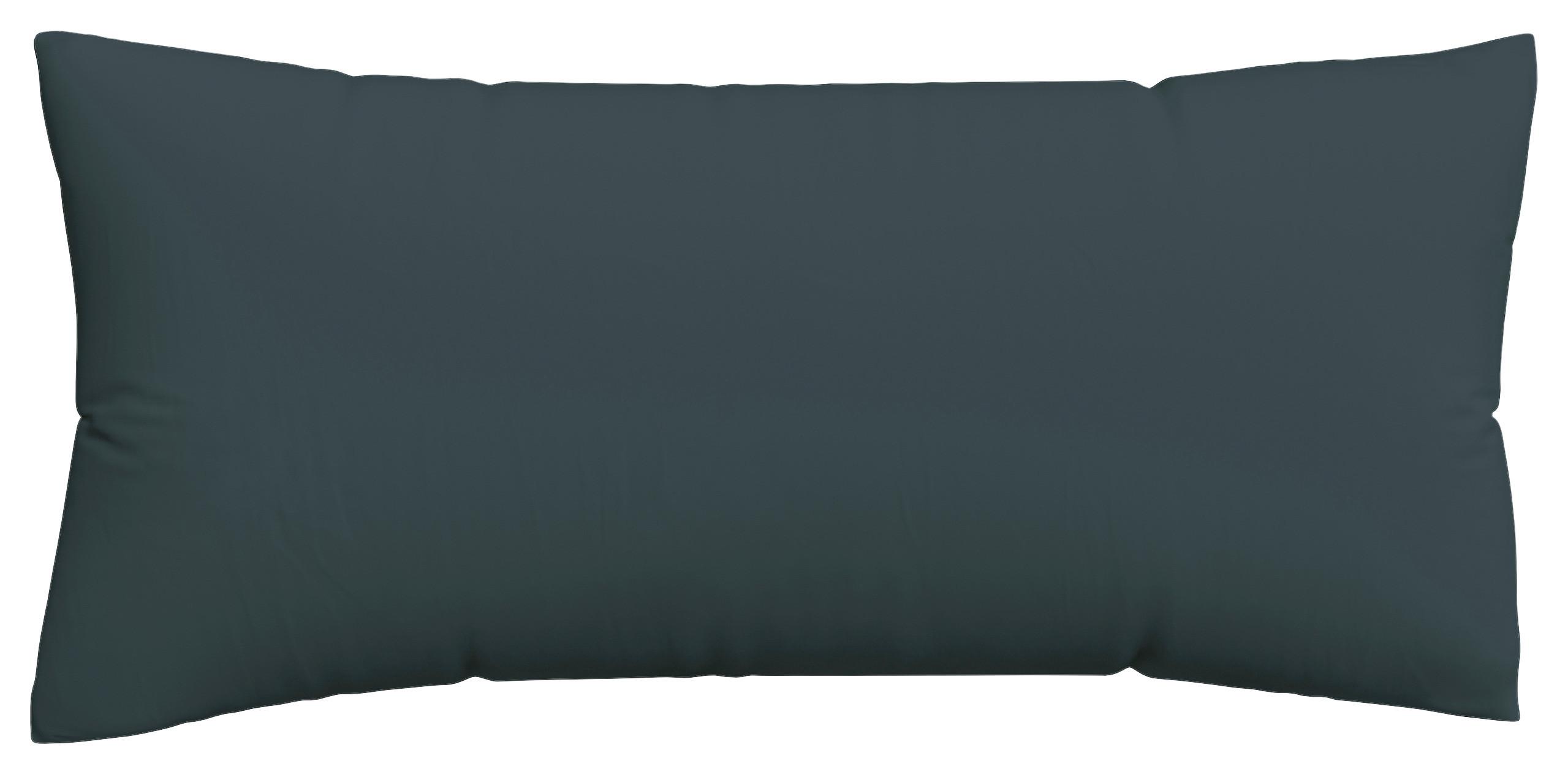 Kopfpolsterbezug Knitted Jersey - Dunkelgrau, Basics, Textil (40/80cm) - Schlafgut