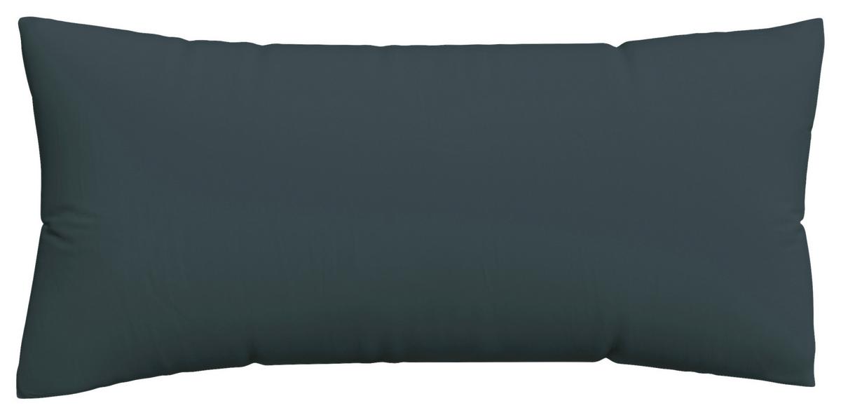 Kopfpolsterbezug Knitted Jersey - Dunkelgrau, Basics, Textil (40/80cm) - Schlafgut