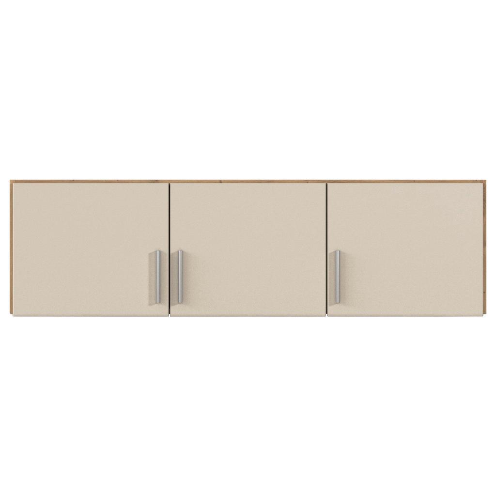 Aufsatzschrank Celle Matt Champagne B: 136 Cm