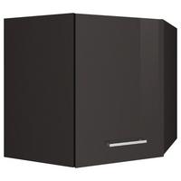 Eckoberschrank Mailand Graphitfarben B: 60cm - Graphitfarben, MODERN, Holzwerkstoff (60/57/60cm) - Held