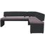 Eckbank Solta 207x188 cm - Schwarz/Grau, KONVENTIONELL, Karton/Holz (207/188cm) - Luca Bessoni Eckbank Solta 207x188 cm - Schwarz/Grau, KONVENTIONELL, Karton/Holz (207/188cm) - Luca Bessoni