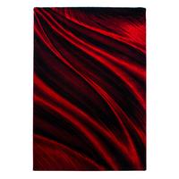 Flachwebteppich Miami - Rot, Design, Textil (140/200cm) - Novel