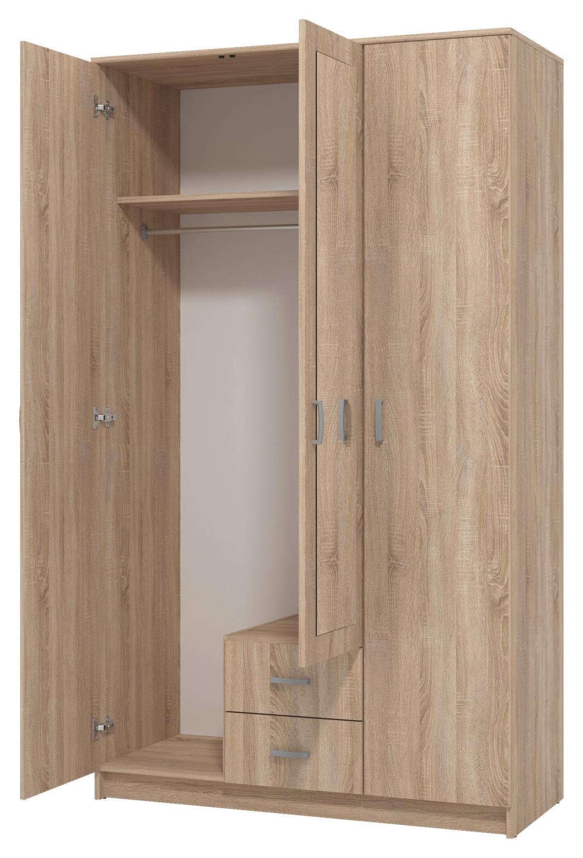 Nyílóajtós Szekrény Hana 120/205 Cm *top Ár* - Basics (120/205/52cm) - Best Price