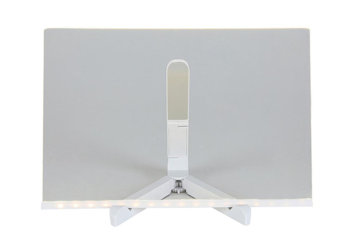 DEKORAČNÉ LED SVIETIDLO MALON - priehľadné/biela, Modern, plast (30/18,4/20cm) - Mömax
