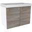 Waschtischunterschrank Lima B:60cm Weiß/esche Dekor - Eschefarben/Weiß, MODERN, Holzwerkstoff (60/42/35cm) - Fackelmann Waschtischunterschrank Lima B:60cm Weiß/esche Dekor - Eschefarben/Weiß, MODERN, Holzwerkstoff (60/42/35cm) - Fackelmann