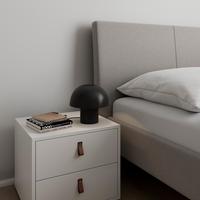 STOLNÍ LAMPA CARLA - černá, Moderní, kov (22,5/22cm) - Bessagi Home