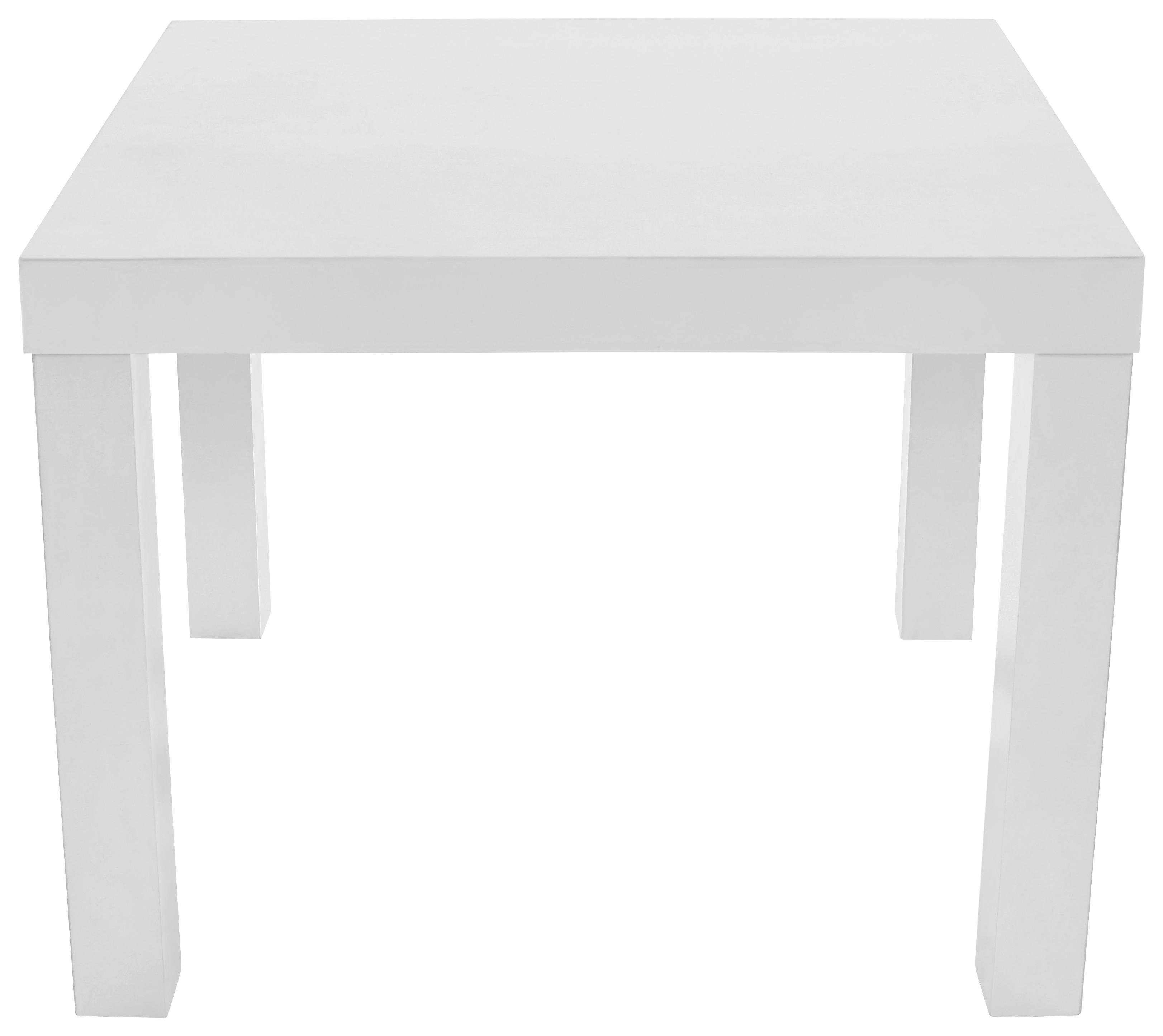 KONFERENČNÍ STOLEK NORA - bílá, Moderní, kompozitní dřevo (55/42/55cm) - Based
