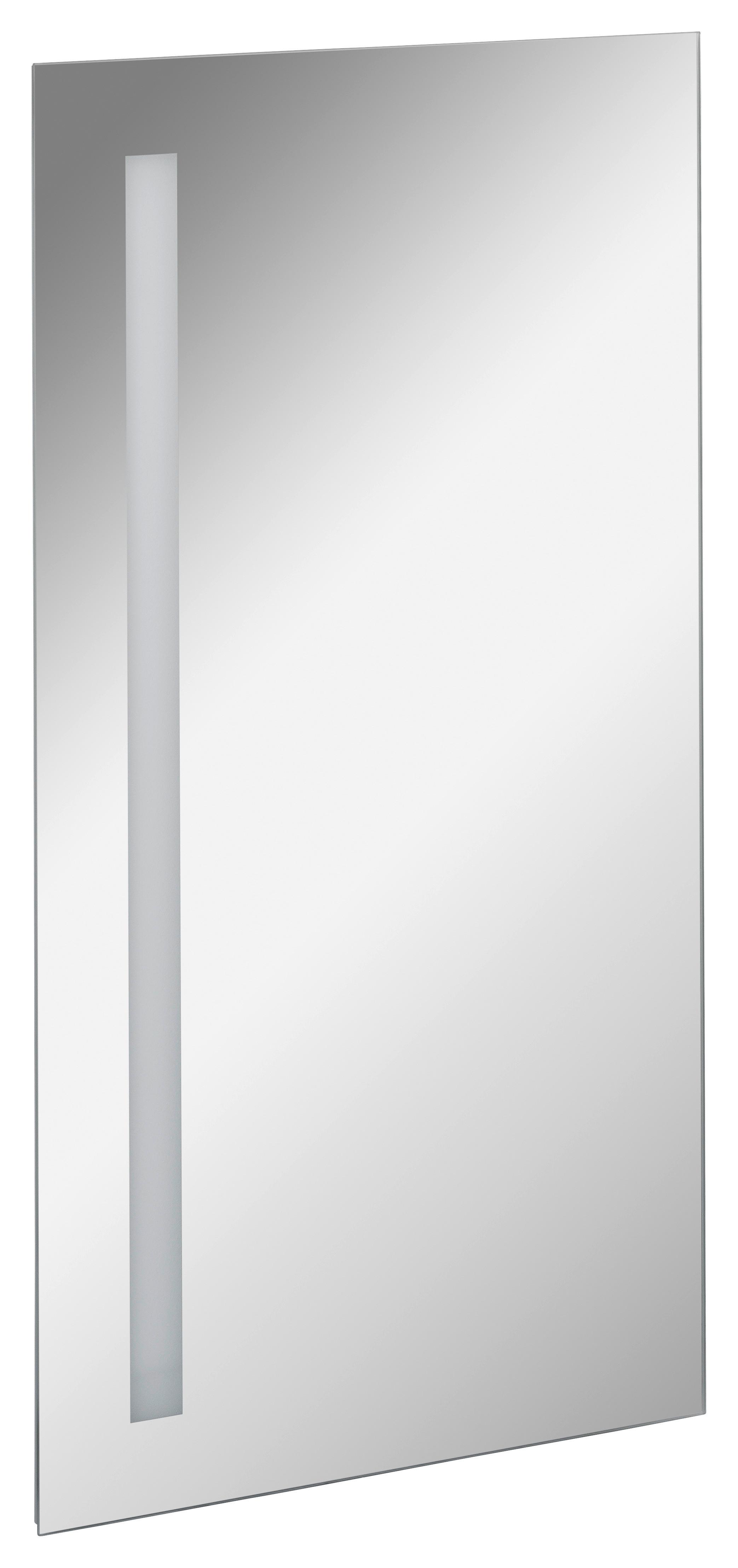 Wandspiegel Linear Rechteckig 40x75 cm ohne Rahmen mit Led
