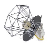 Deckenstrahler Sk-85 - Alufarben, KONVENTIONELL, Metall (9/9/6.5cm)