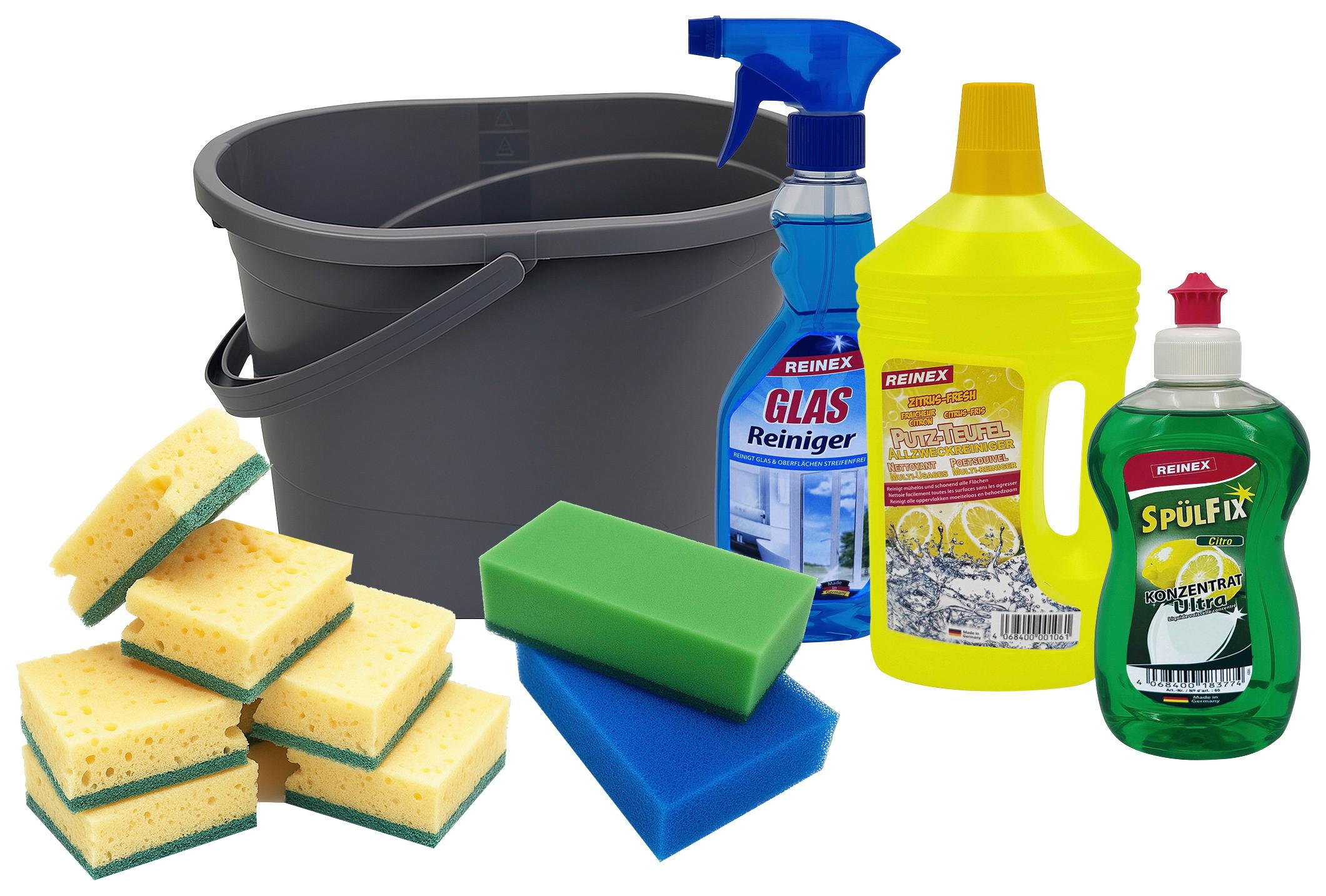 Reinigungsset Putzeimer-Set - Basics (36/24/25cm)