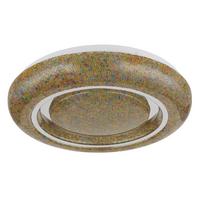 LED-Deckenleuchte 483111-24b Rada - Klar/Chromfarben, Basics, Kunststoff/Metall (38/7,5cm) - Globo