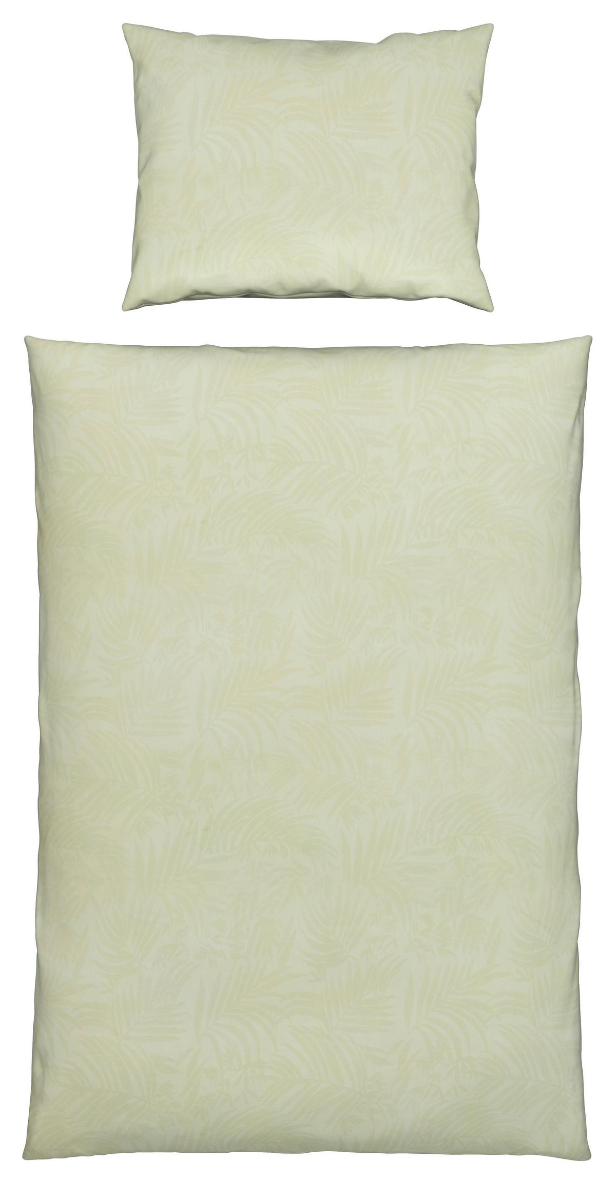 Povlečení Corinne, 70/90 140/200cm - světle zelená, Romantický / Rustikální, textil (140/200cm) - Mömax