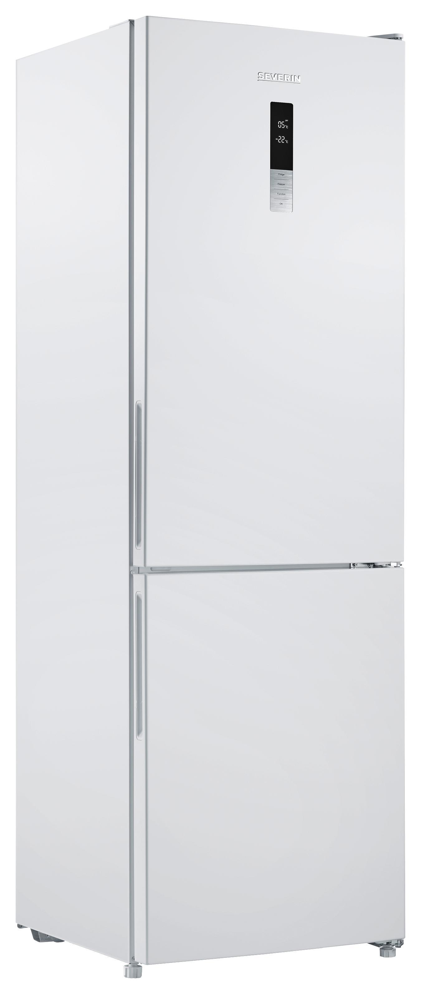 Kühl-gefrier-kombination Inverter Kg-k 8941 Weiss - Weiß, Basics, Glas/Kunststoff (59,50/185/64,20cm) - Severin