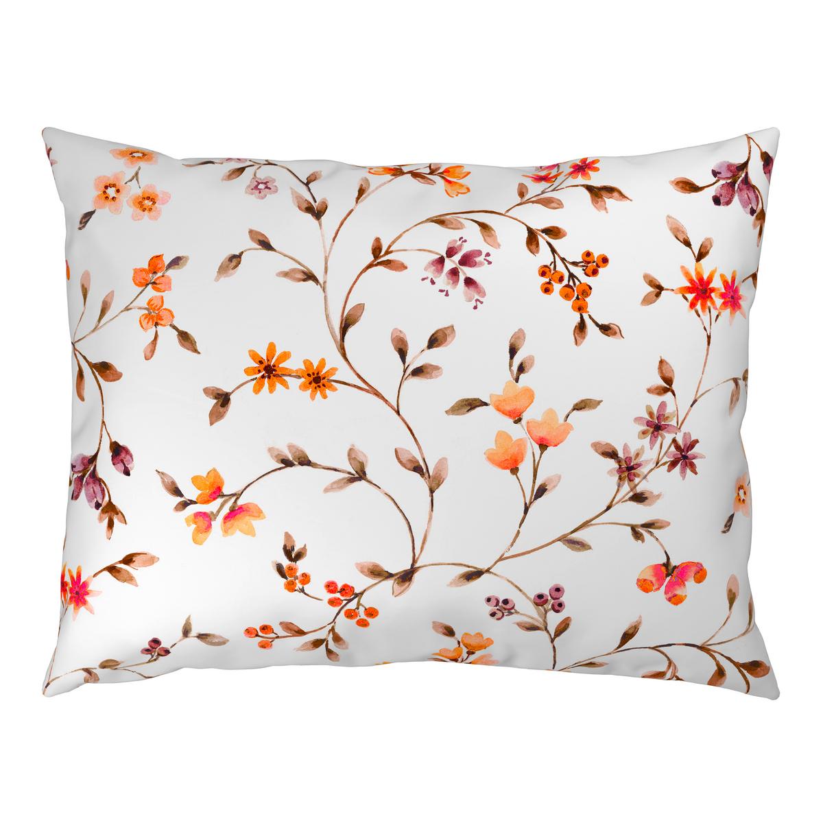 Bettwäsche Antonia - Beige/Orange, ROMANTIK / LANDHAUS, Textil - James Wood