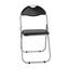 Klappstuhl Shake Stahl Pvc - Schwarz, MODERN, Kunststoff/Metall (44/80/47cm) Klappstuhl Shake Stahl Pvc - Schwarz, MODERN, Kunststoff/Metall (44/80/47cm)