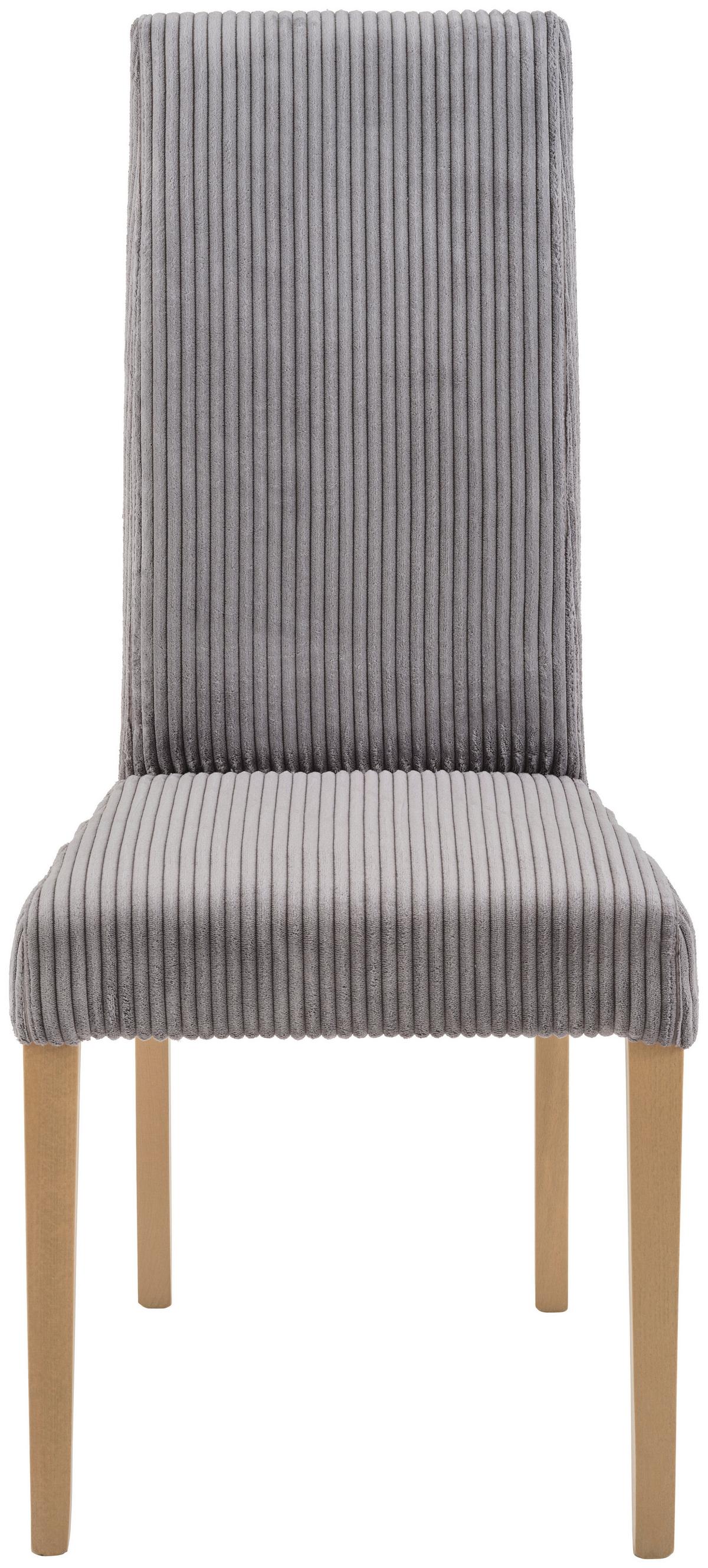 Stuhl Roko - Grau, MODERN, Holz/Textil (46/101/62cm)