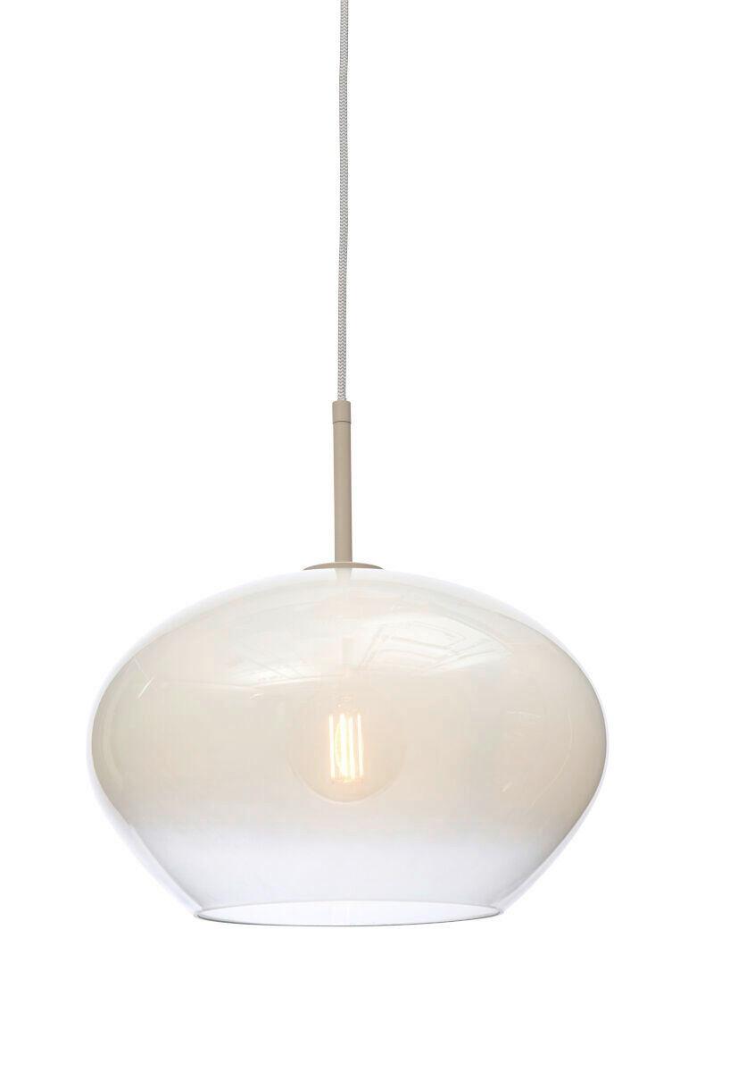 Hängeleuchte Bologna - Weiß, Trend, Glas (35/23cm) - It's about Romi