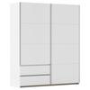 Schwebetürenschrank Stoke Weiß B: 175 cm - Weiß, MODERN, Holzwerkstoff (175/210/59cm) - Rauch Möbel