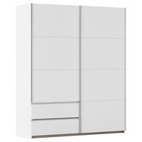 Schwebetürenschrank Stoke Weiß B: 175 Cm - Weiß, MODERN, Holzwerkstoff (175/210/59cm) - Rauch Möbel