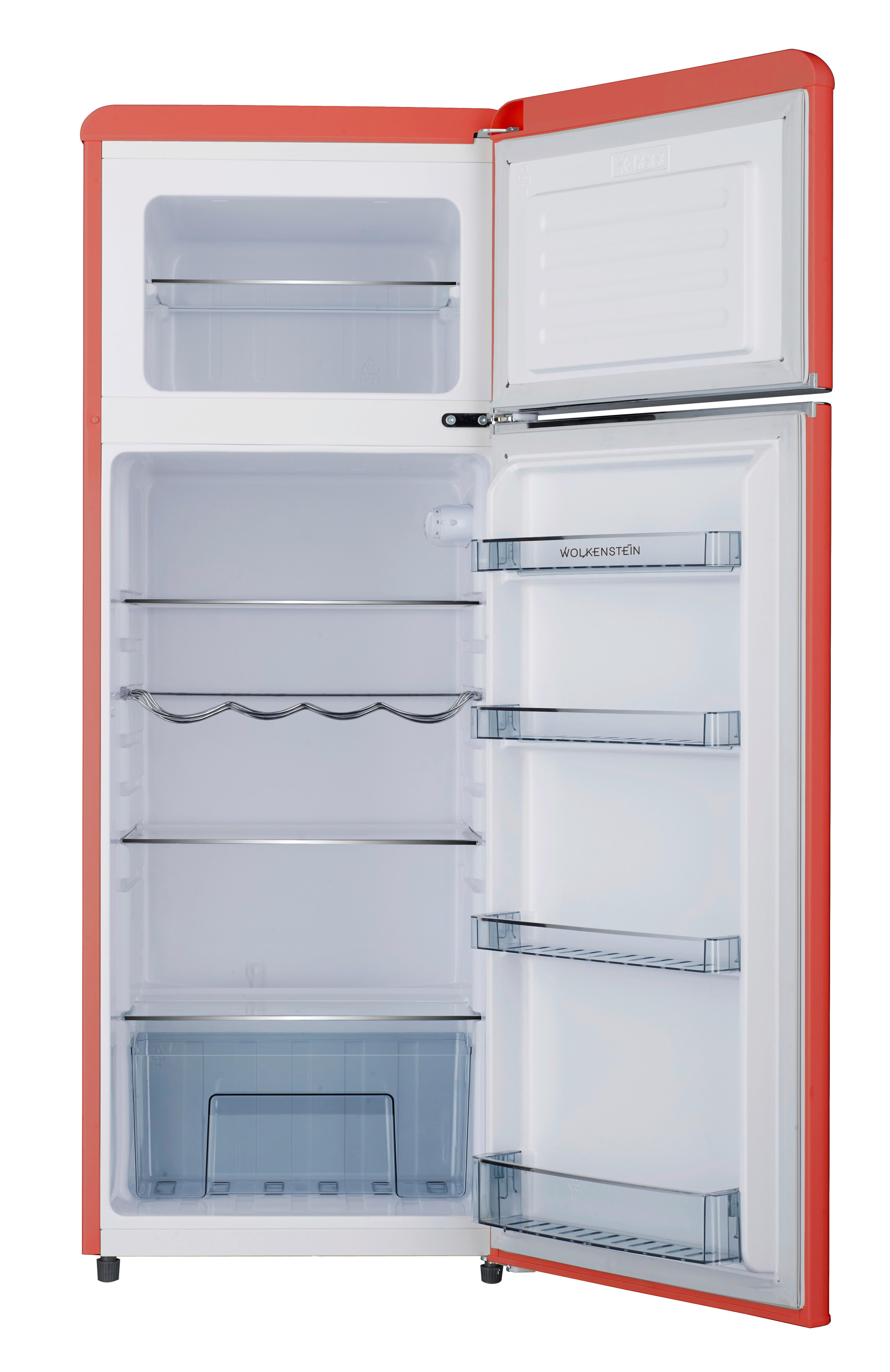 Kühl-Gefrier-Kombination in Retro-Optik