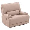 Relaxsessel Texas Mokka B: 122 Cm - Schwarz/Mokka, Basics, Holz/Textil (122/106/102cm) - MID.YOU