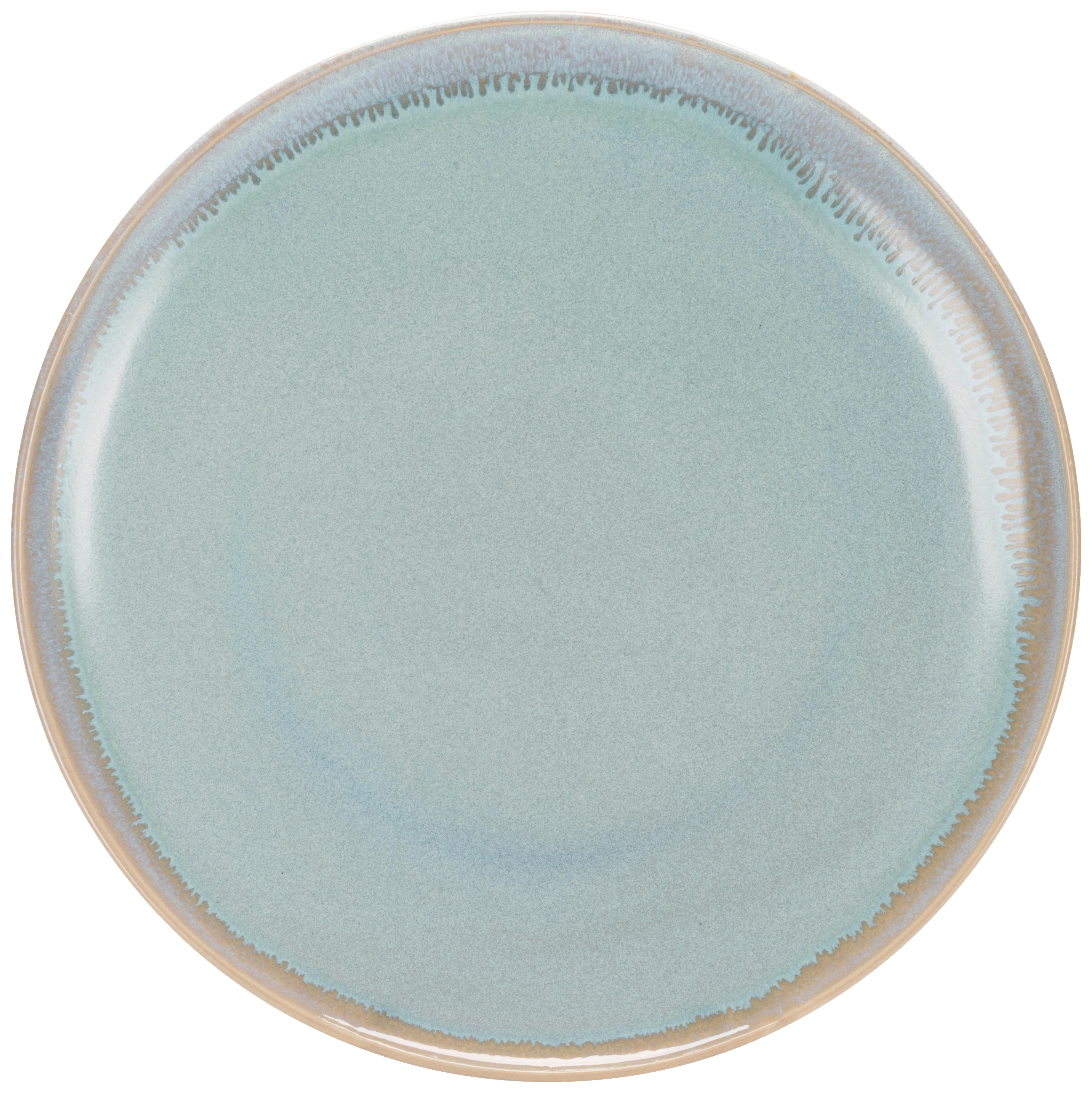 Lapostányér Christina - kék, Basics, kerámia (26cm) - James Wood