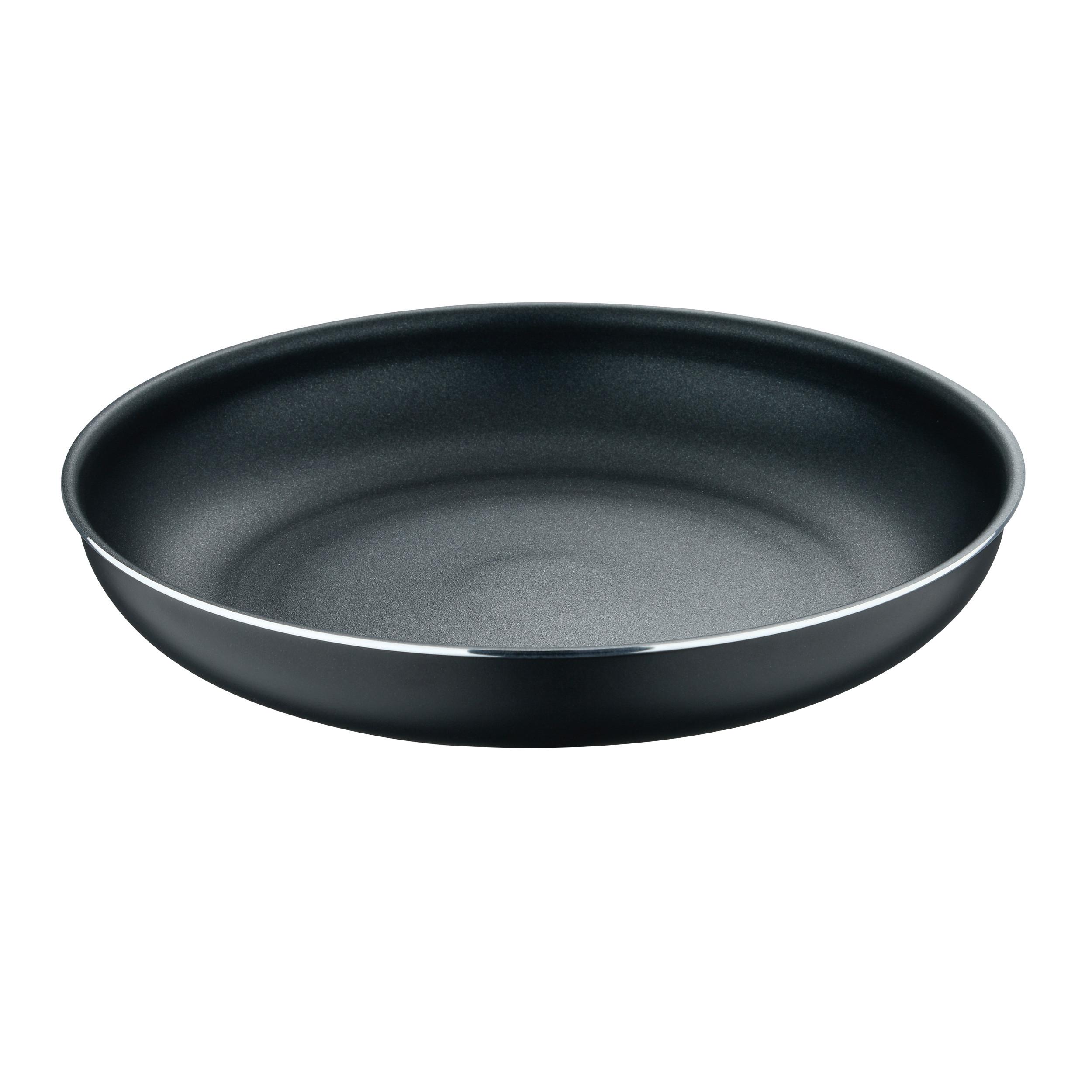 Panvica na smaženie Ø 28 cm - čierna, Konventionell, kov (28/4,8cm) - Mömax