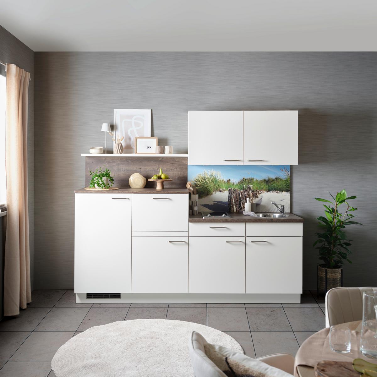 Küchenblock Win - Basics, Holzwerkstoff (240cm) - Express