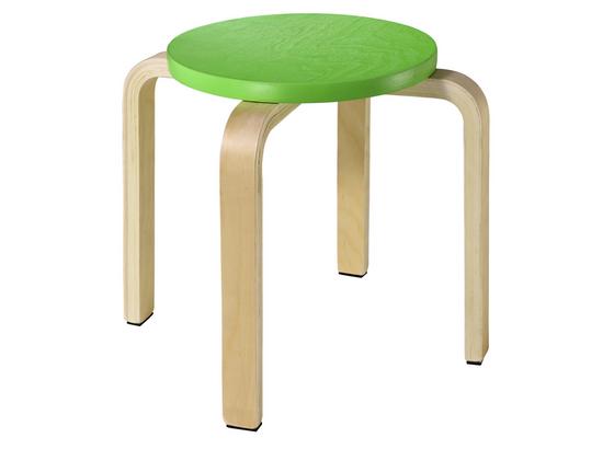 Taburetka V Zelenej A Prírodnej Farbe - prírodné farby/zelená, kompozitné drevo/plast (26/30cm) Taburetka V Zelenej A Prírodnej Farbe - prírodné farby/zelená, kompozitné drevo/plast (26/30cm)
