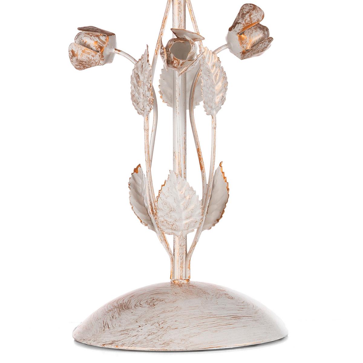 Tischleuchte Perlmutt L: 20 cm 6w - Perlmutt/Weiß, KONVENTIONELL, Kunststoff/Metall (20/20/40cm)