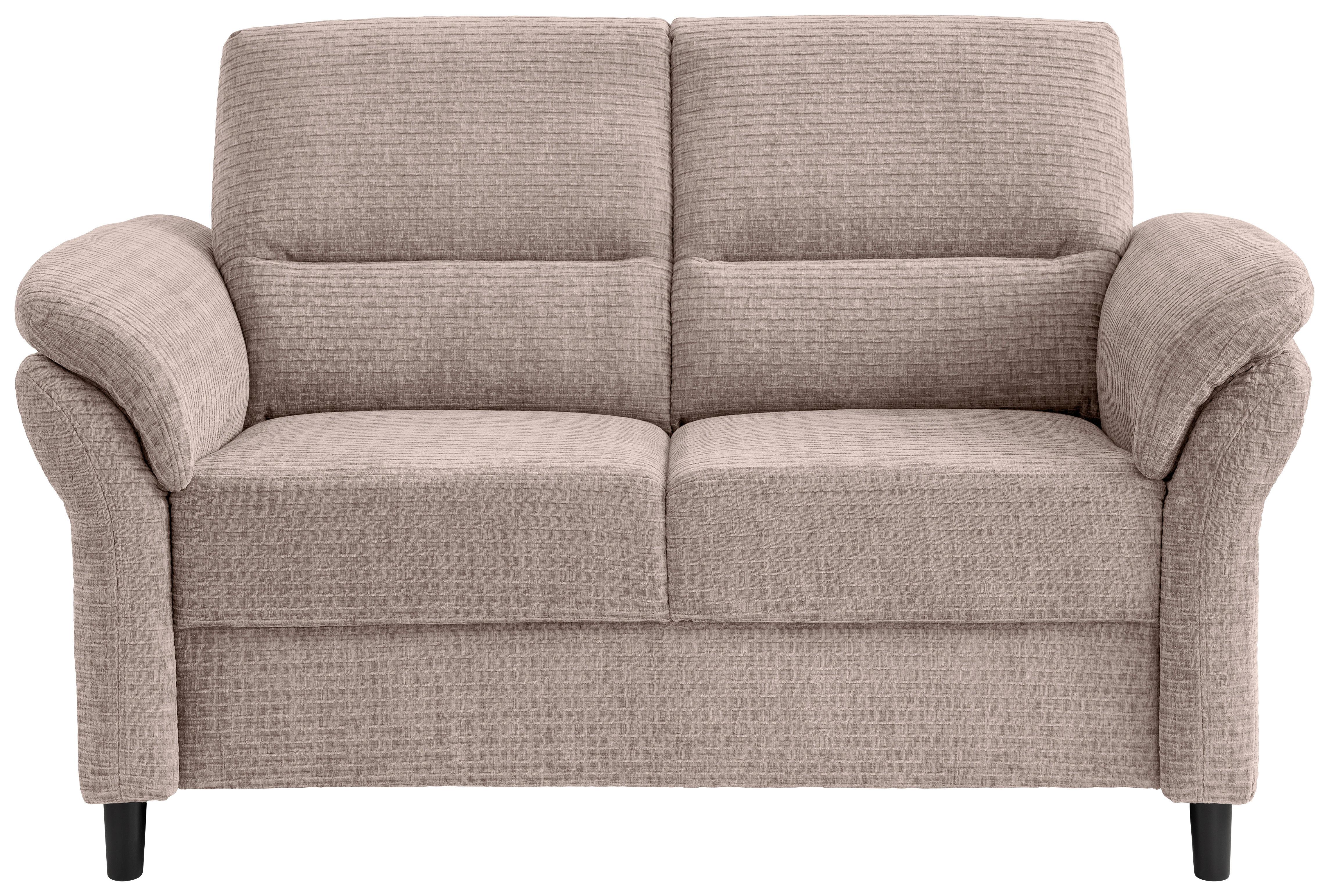 2-Sitzer-Sofa Cavoli, Beige B: 147 cm - Beige/Schwarz, MODERN, Textil (147/90/89cm) - Livetastic