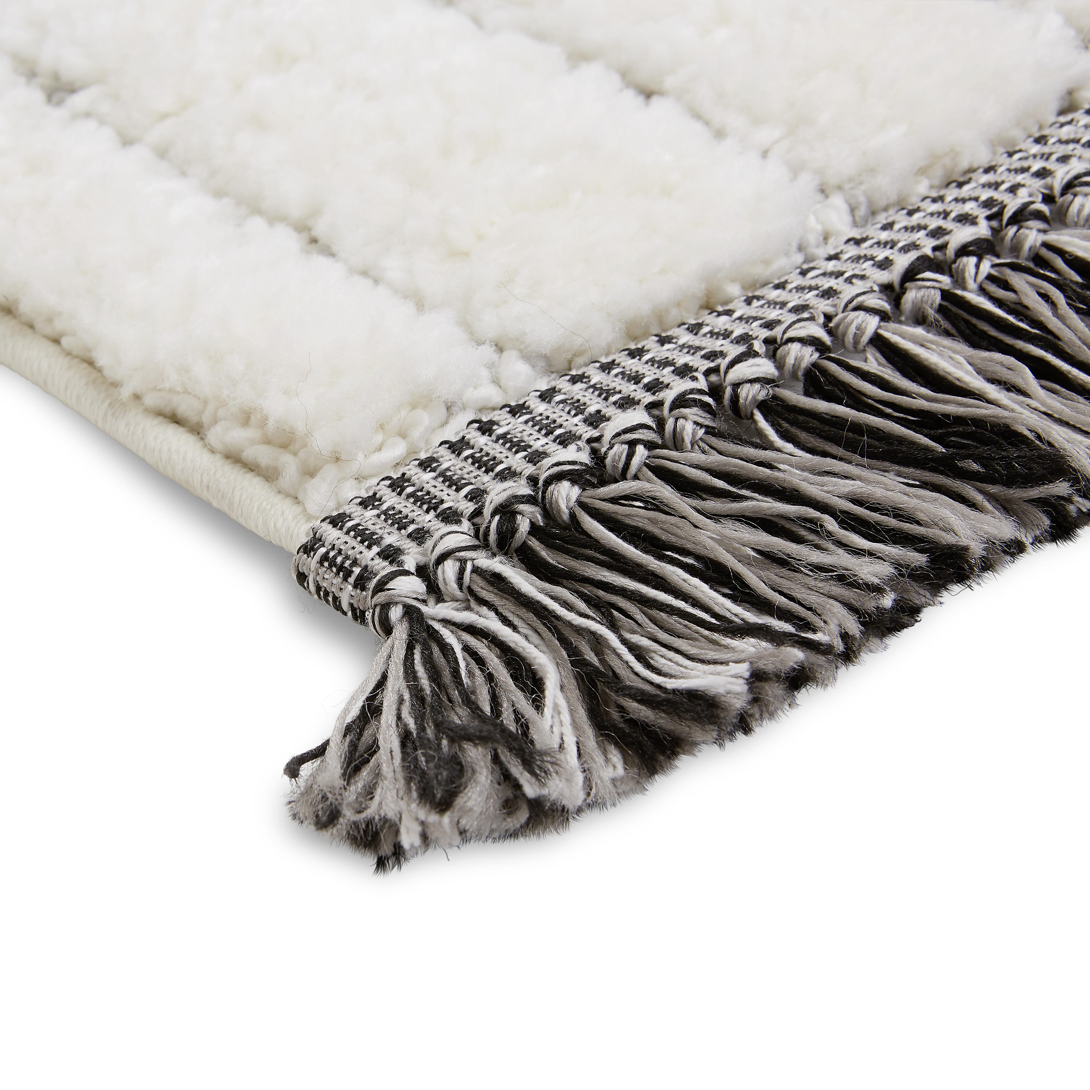 Tkaný koberec Selma 2, 120/170cm - šedá/bílá, Basics, textil (120/170cm) - Mömax