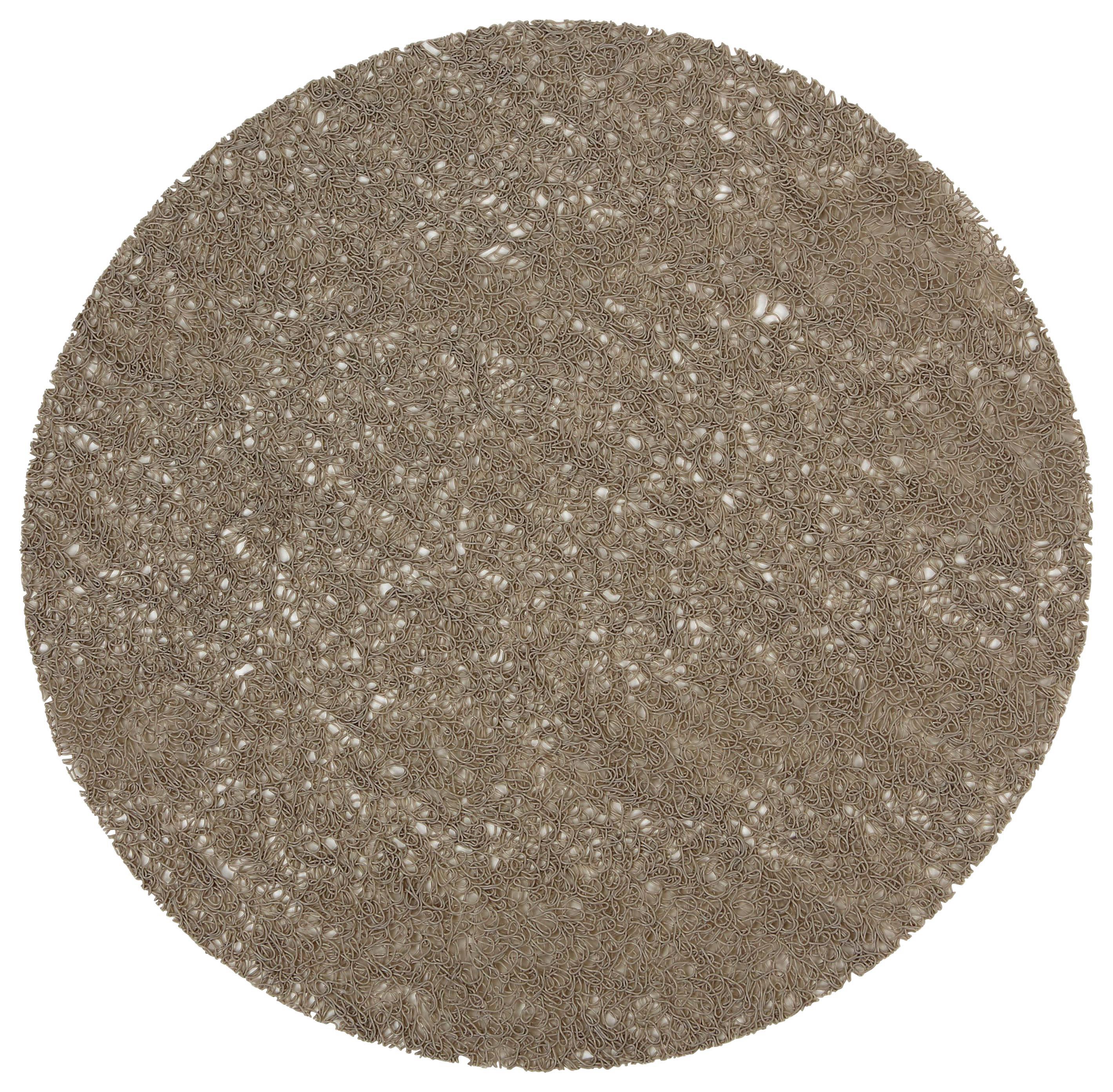 Étkezési Alátét 737722-ker - Taupe/Szürke, modern, Műanyag (38cm)