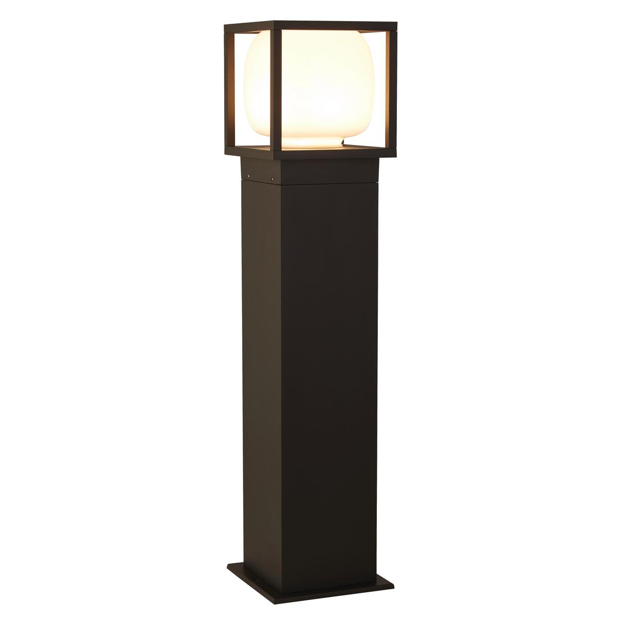 LED-Außenleuchte Athens Outdoor 38141-650 - Schwarz/Weiß, Basics, Kunststoff/Metall (15/65cm)