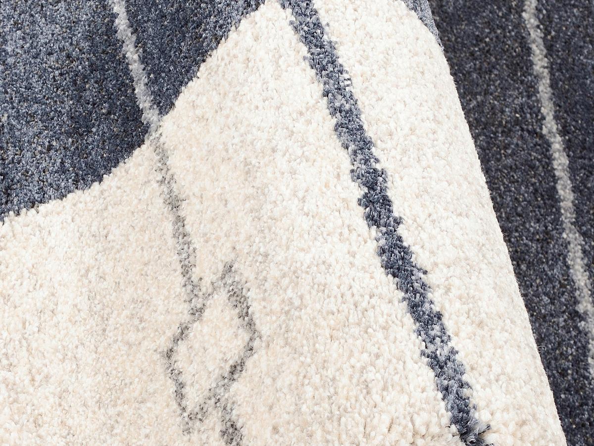 Webteppich Blau/Grau Palazzo Alto 240x340 cm - Blau/Grau, Design, Textil (240/340cm) - Novel