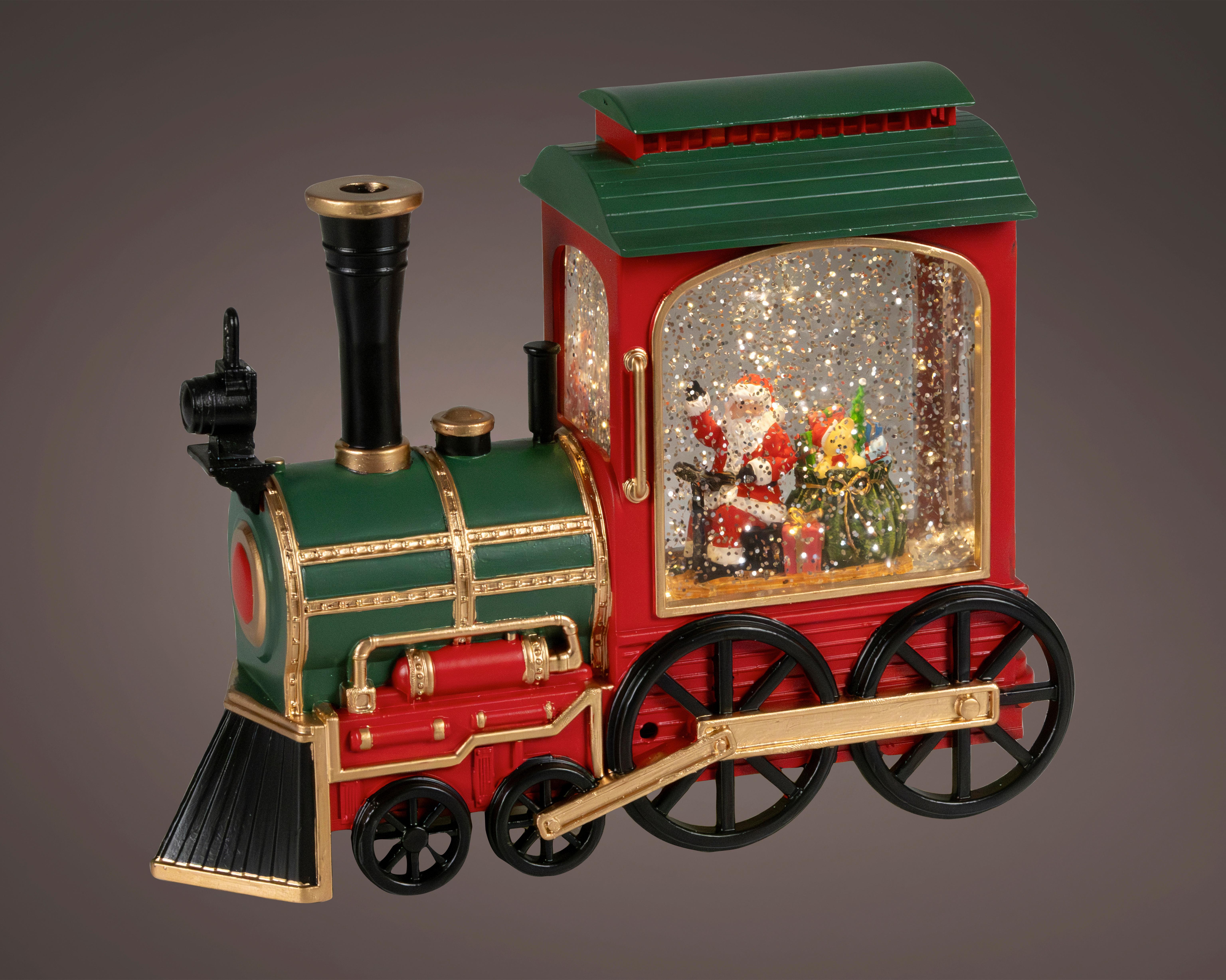 LED vianočná figúrka NOEL EXPRESS - viacfarebná, Basics, plast (9/24.5/20cm)