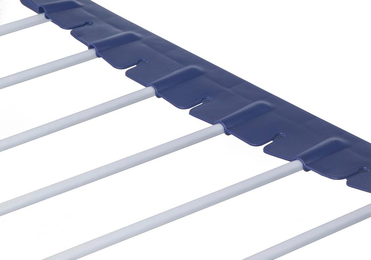 Stojací sušák na prádlo REGIS - bílá/modrá, Konvenční, kov/plast (178/55cm) - Mömax