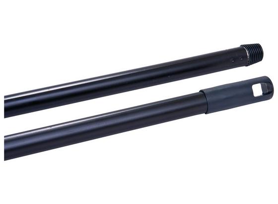 Besenstiel Basic - Schwarz, KONVENTIONELL, Metall (118cm) - Ombra Besenstiel Basic - Schwarz, KONVENTIONELL, Metall (118cm) - Ombra