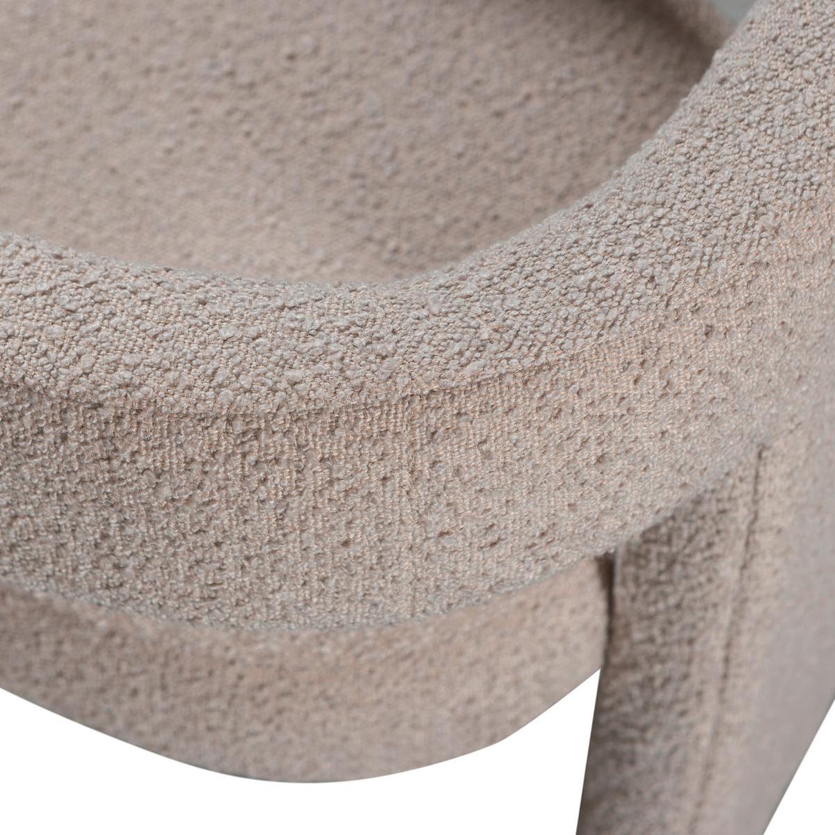 Sessel Tiwa Beige B: 64 Cm - Beige, Design, Textil (64/70/64cm) - Livetastic