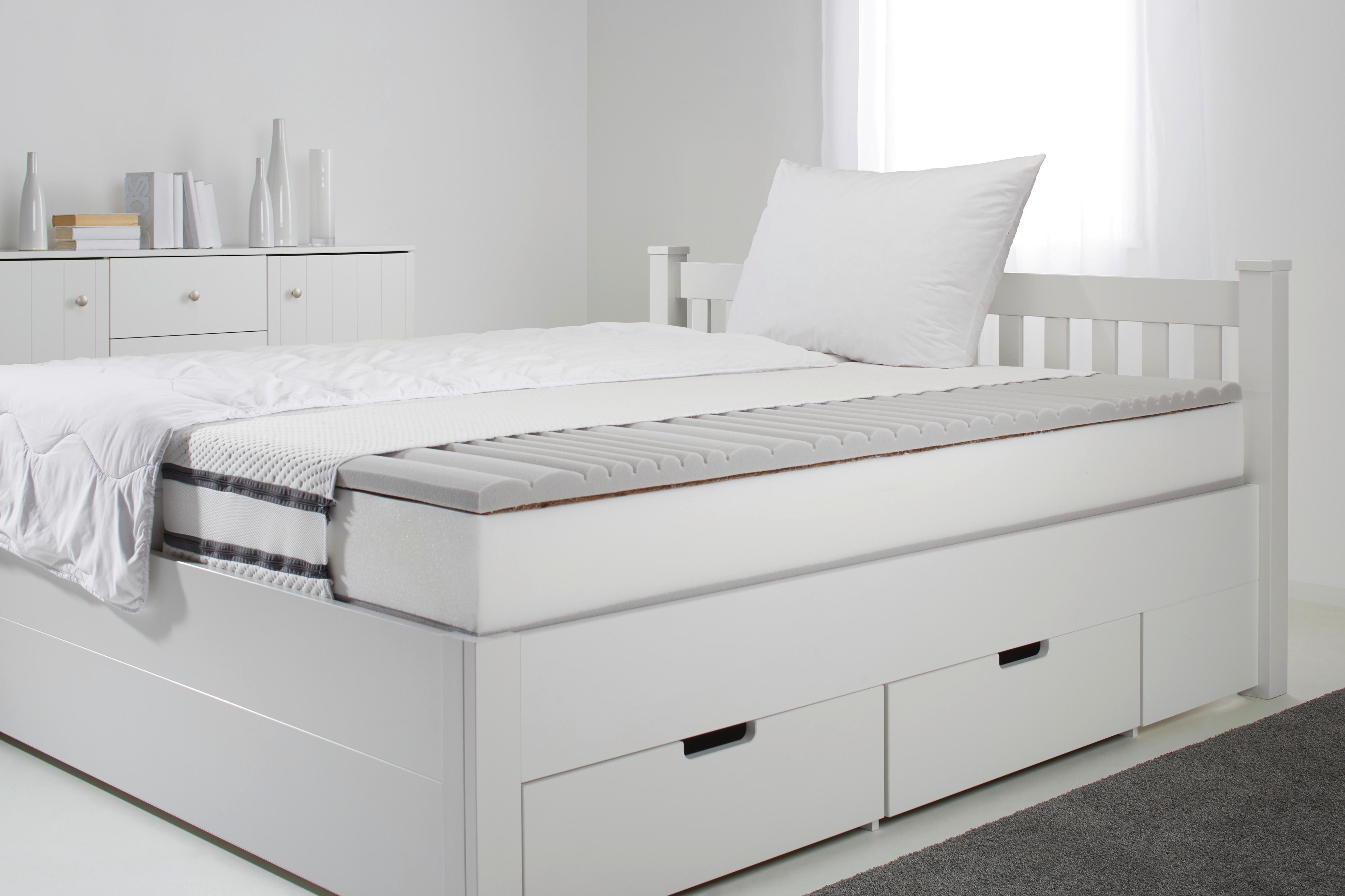 Matrac zo studenej peny COCO 140x200cm,H3/ H5,V: 24cm - biela, textil (140/200cm) - Premium Living
