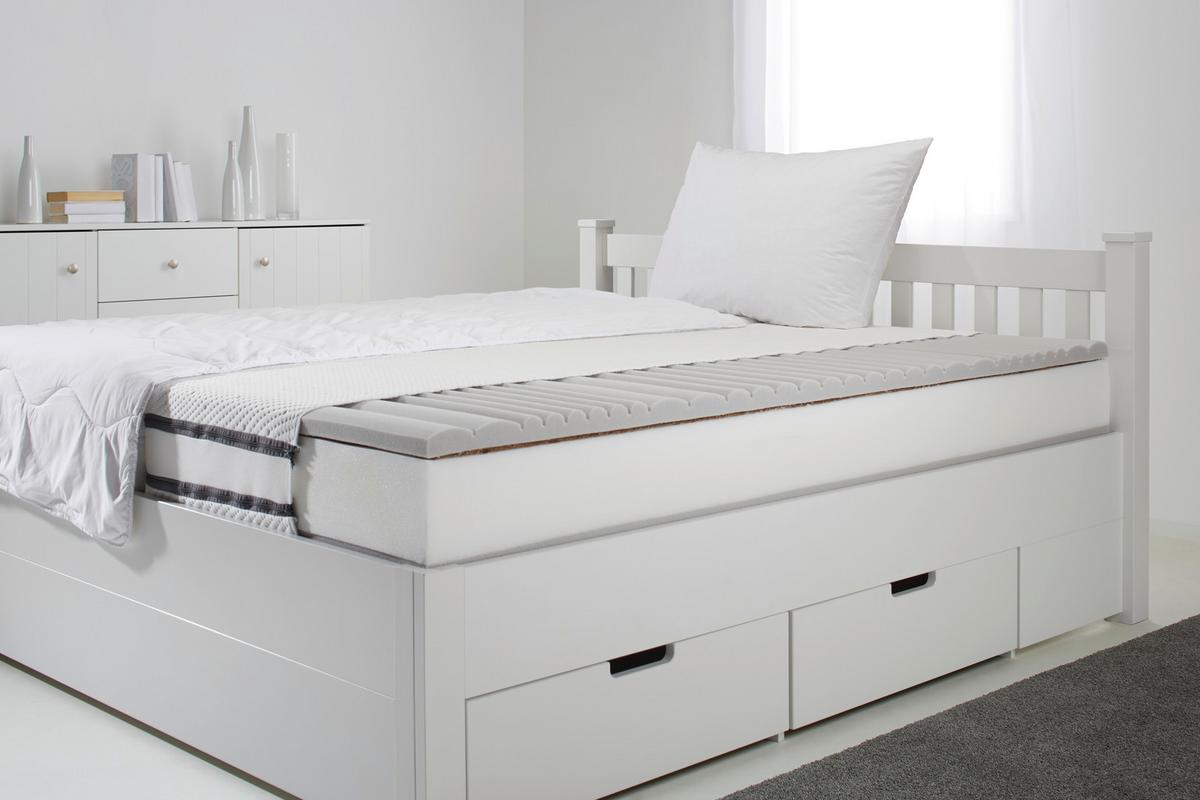 Matrace ze studené pěny COCO 160x200cm,H3/ H5,V: 24cm - bílá, textil (160/200cm) - Premium Living