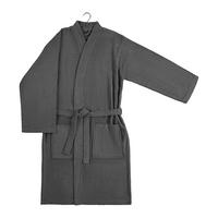 Bademantel Melanie Anthrazit L/XL - antracitová, textil (L/XLnull) - Mömax