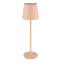 Akku-Tischleuchte 58438p 2 Höhen Montierbar - Rosa/Weiß, Trend, Kunststoff/Metall (10,6/36cm) - Globo