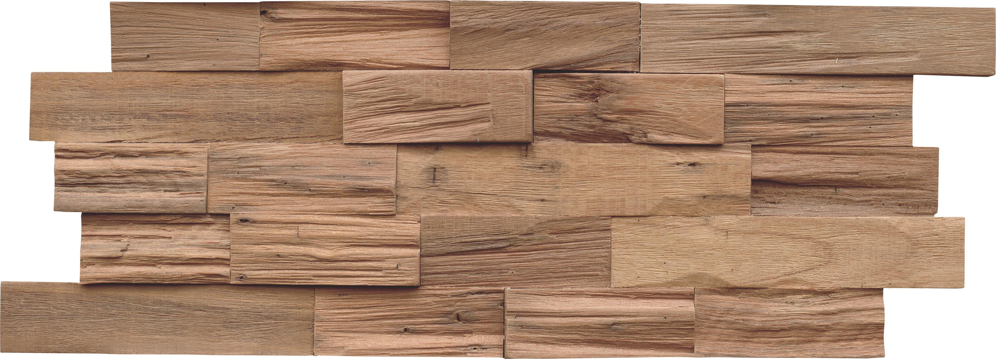 Wandverkleidung Fsc Axw Bangkirai Natur - Hellbraun, Basics, Holz (50/20/1.8cm)