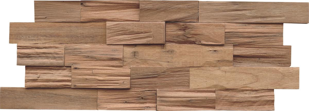 Wandverkleidung Fsc Axw Bangkirai Natur - Hellbraun, Basics, Holz (50/20/1.8cm)