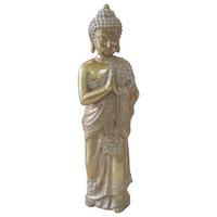 Buddha Gawa - Goldfarben, KONVENTIONELL, Kunststoff (11/10/40cm) - Luca Bessoni