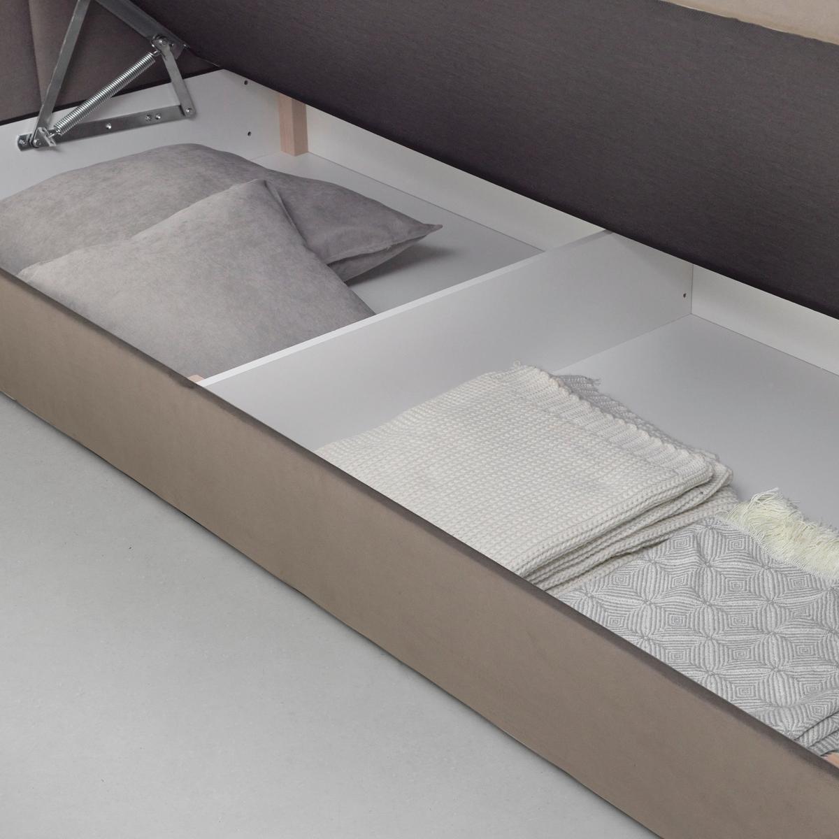 Boxspring Ágy Josie B 180/200cm - bézs, Konventionell, műanyag/faalapú anyag (180/200cm) - Based